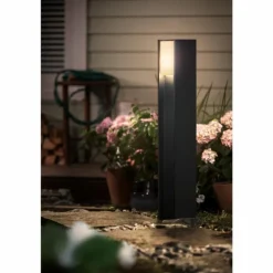 Borne lumineuse set x 2 Philips Hue Turaco LED Anthracite, 1 lumière