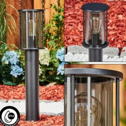 Borne lumineuse Sumalao Noir, 1 lumière