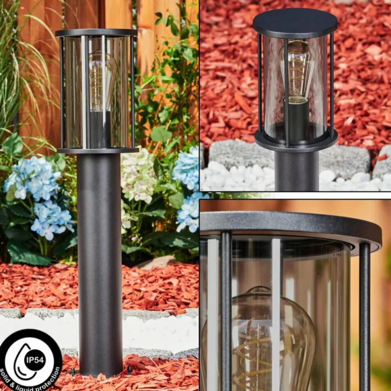 Borne lumineuse Sumalao Noir, 1 lumière