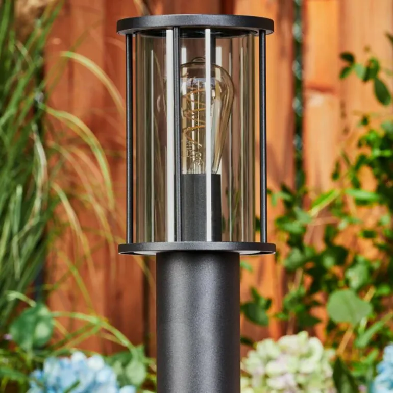 Borne lumineuse Sumalao Noir, 1 lumière