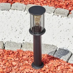 Borne lumineuse Sumalao Noir, 1 lumière