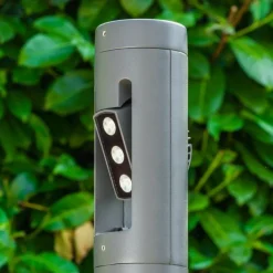 Borne lumineuse TETLIN LED Anthracite, 3 lumières