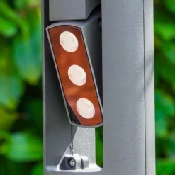 Borne lumineuse TETLIN LED Anthracite, 3 lumières