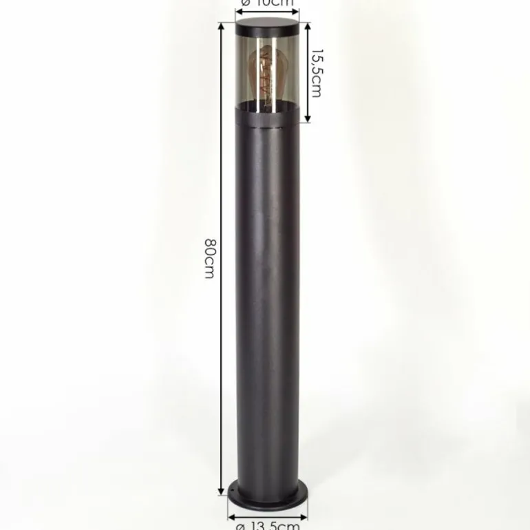 Borne lumineuse Tolsona Noir, 1 lumière