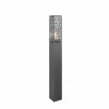 Borne lumineuse Trio Cooper Anthracite, 1 lumière