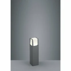 Borne lumineuse Trio EBRO LED Anthracite, 1 lumière