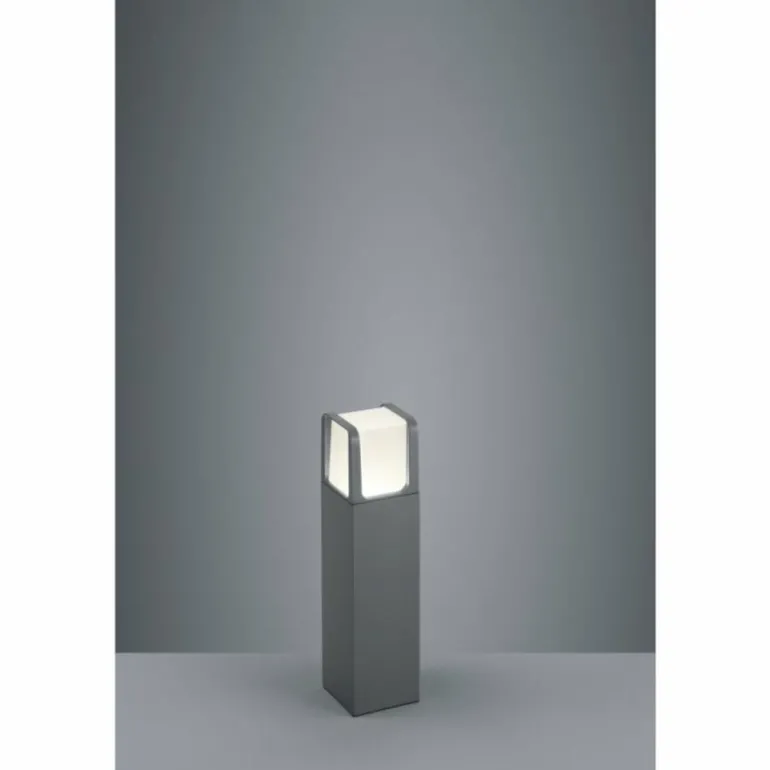 Borne lumineuse Trio EBRO LED Anthracite, 1 lumière