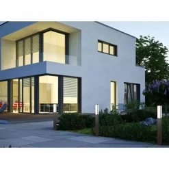 Borne lumineuse Trio Fuerte LED Anthracite, 1 lumière