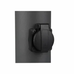 Borne lumineuse Trio Hoosic Anthracite, 1 lumière