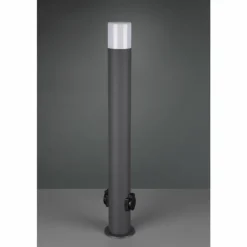 Borne lumineuse Trio Hoosic Anthracite, 1 lumière