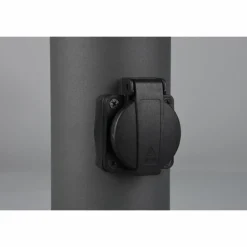 Borne lumineuse Trio Hoosic Anthracite, 1 lumière