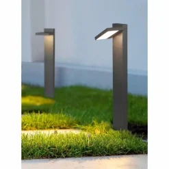 Borne lumineuse Trio Horton LED Anthracite, 1 lumière