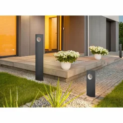 Borne lumineuse Trio Katun LED Anthracite, 1 lumière