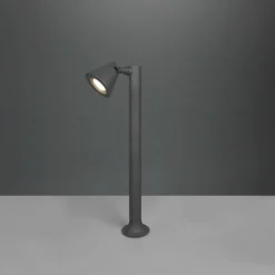 Borne lumineuse Trio Kaveri Anthracite, 1 lumière