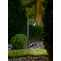 Borne lumineuse Trio Kaveri Anthracite, 1 lumière