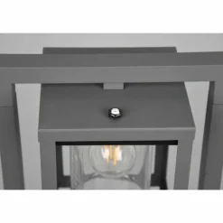 Borne lumineuse Trio Lunga Anthracite, 1 lumière