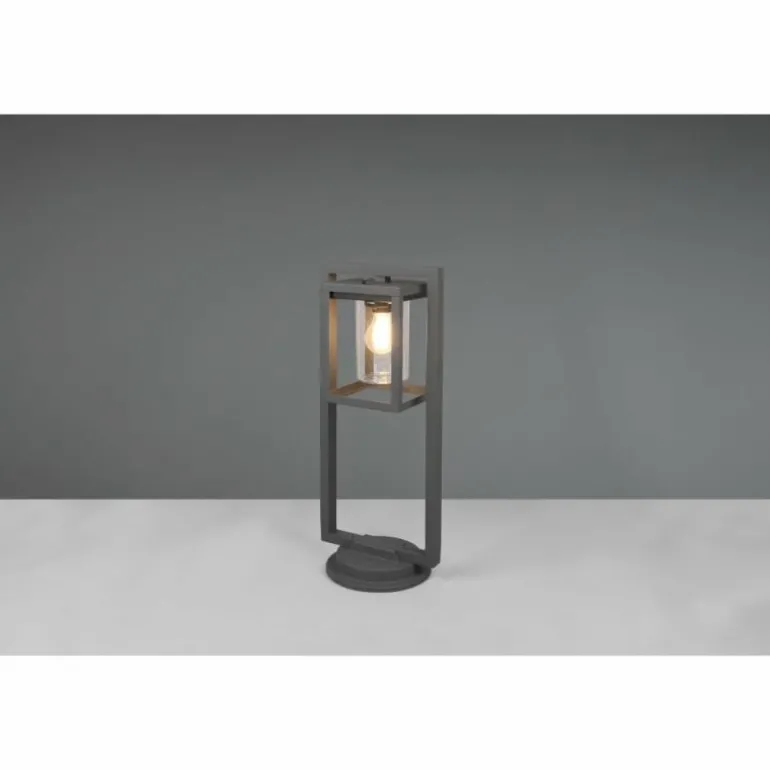 Borne lumineuse Trio Lunga Anthracite, 1 lumière