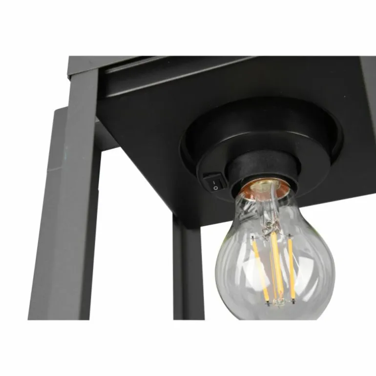 Borne lumineuse Trio Lunga Anthracite, 1 lumière