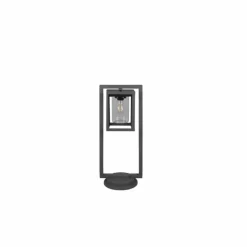 Borne lumineuse Trio Lunga Anthracite, 1 lumière