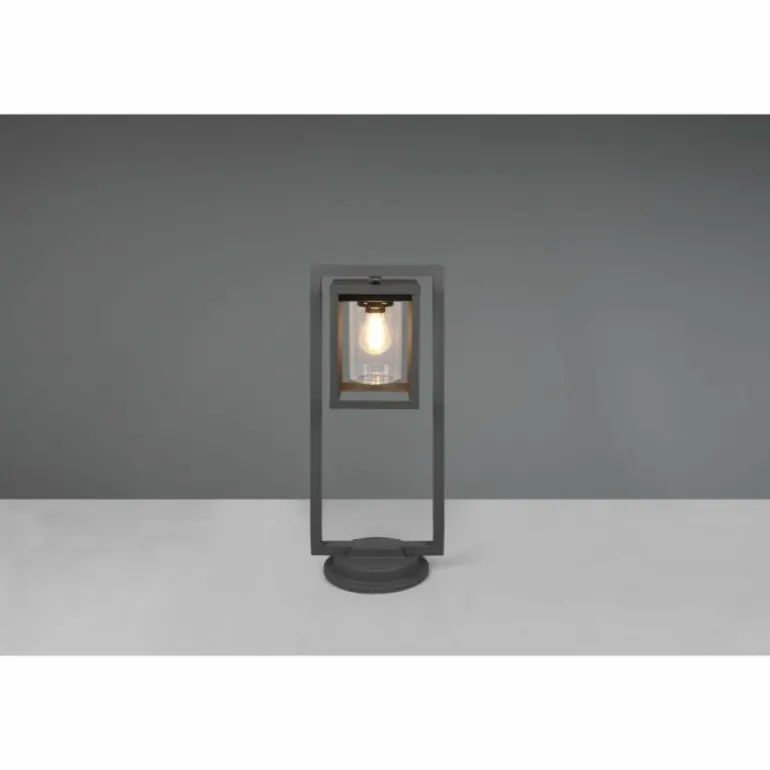 Borne lumineuse Trio Lunga Anthracite, 1 lumière