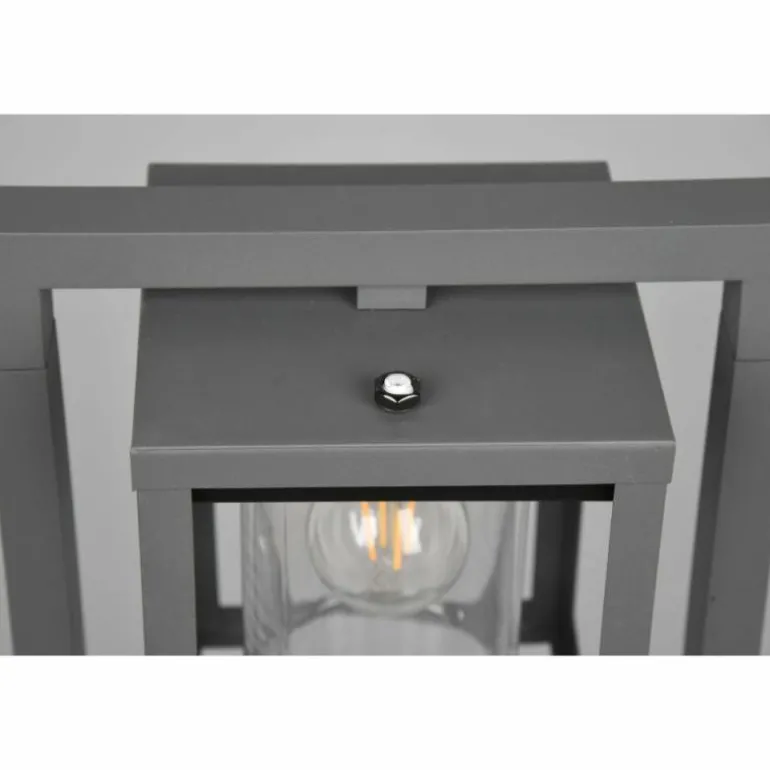 Borne lumineuse Trio Lunga Anthracite, 1 lumière