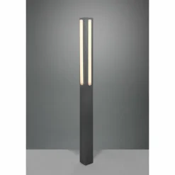 Borne lumineuse Trio Mitchell LED Anthracite, 1 lumière