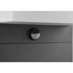 Borne lumineuse Trio Nestos LED Anthracite, 1 lumière, Détecteur de mouvement