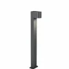 Borne lumineuse Trio Roya Anthracite, 1 lumière