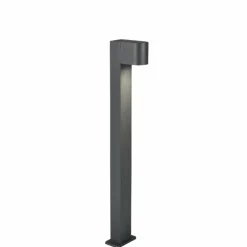 Borne lumineuse Trio Roya Anthracite, 1 lumière