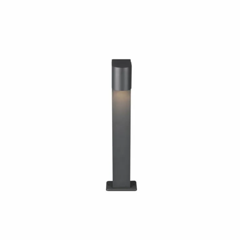 Borne lumineuse Trio Roya Anthracite, 1 lumière
