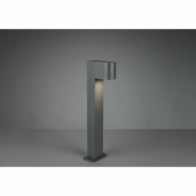 Borne lumineuse Trio Roya Anthracite, 1 lumière