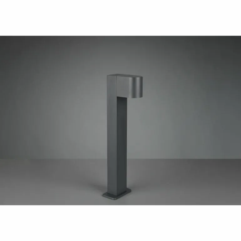 Borne lumineuse Trio Roya Anthracite, 1 lumière
