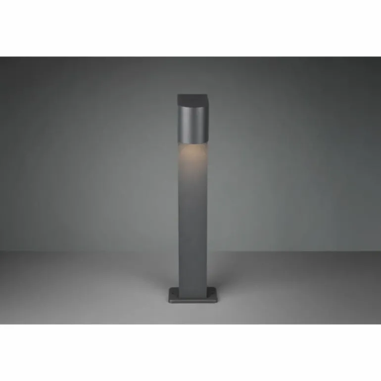 Borne lumineuse Trio Roya Anthracite, 1 lumière