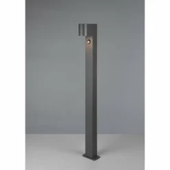 Borne lumineuse Trio Roya Anthracite, 1 lumière, Détecteur de mouvement