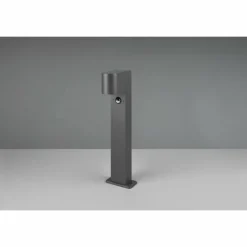 Borne lumineuse Trio Roya Anthracite, 1 lumière, Détecteur de mouvement
