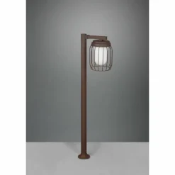 Borne lumineuse Trio Tuela Rouille, 1 lumière