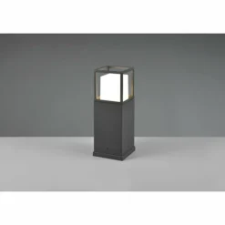 Borne lumineuse Trio Witham LED Anthracite, 1 lumière