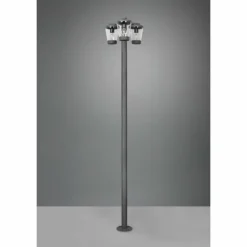 Borne lumineuse Trio-Leuchten Cavado Anthracite, 3 lumières