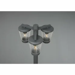 Borne lumineuse Trio-Leuchten Cavado Anthracite, 3 lumières