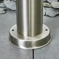 Borne lumineuse Tunes Nickel mat, 1 lumière