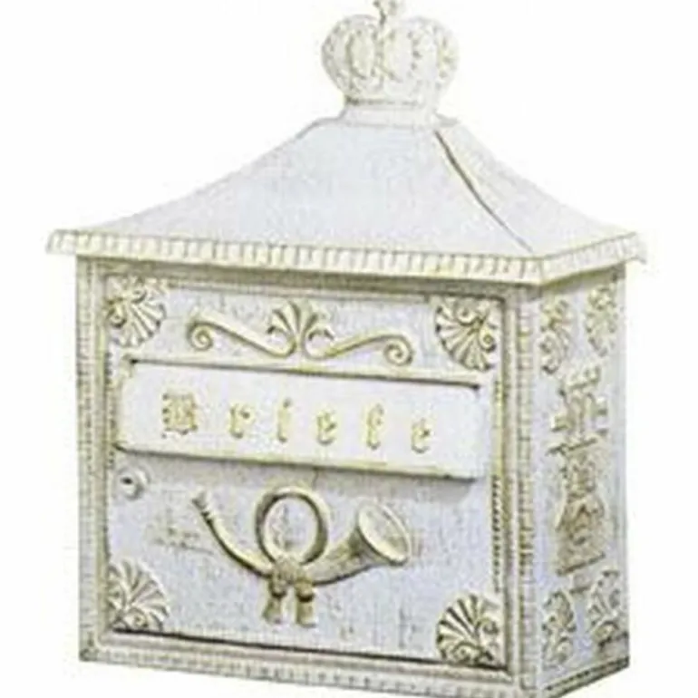 Boîte aux lettres Albert 700 Or, Blanc