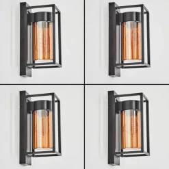 Boucinho Lampe murale d´extérieur Noir, 1 lumière