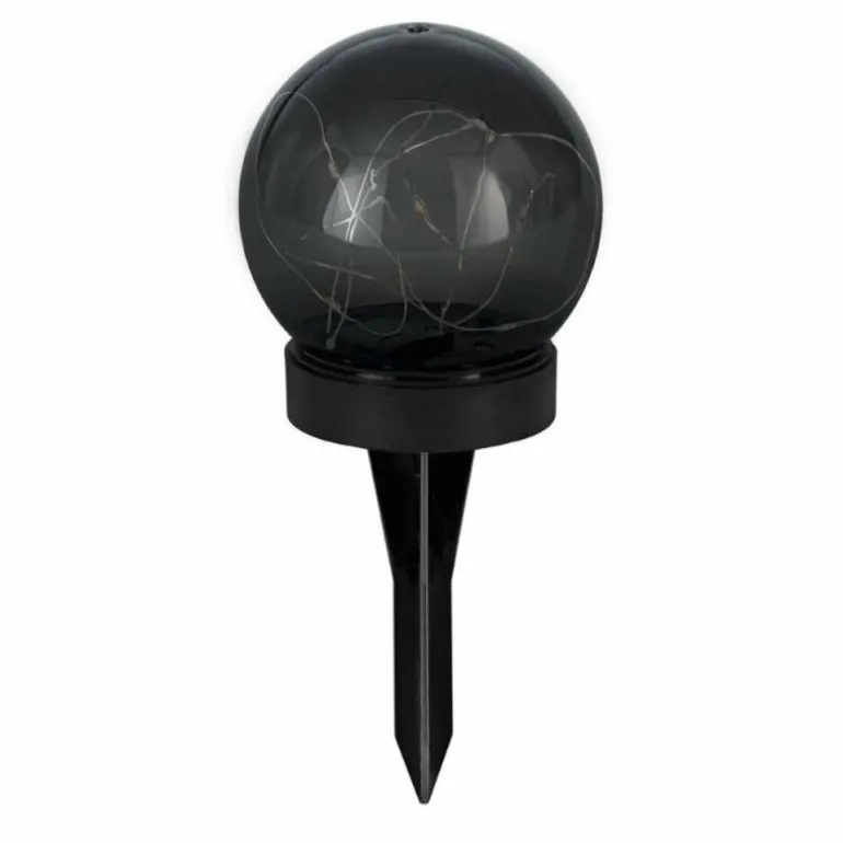 boule lumineuse Eglo Z_SOLAR LED Noir, 10 lumières