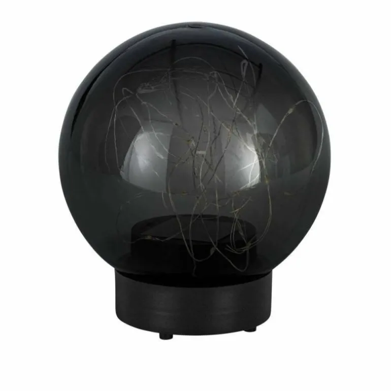 boule lumineuse Eglo Z_SOLAR LED Noir, 20 lumières