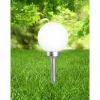 boule lumineuse Globo Solar LED Argenté, 1 lumière