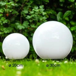 Boule lumineuse Miau Blanc, 2 lumières
