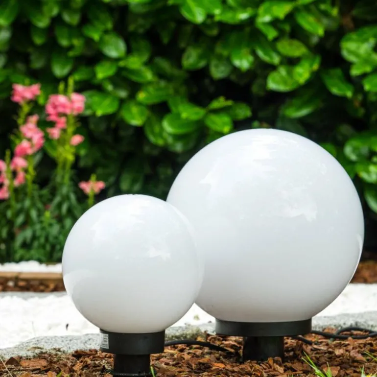 Boule lumineuse Miau Blanc, 2 lumières