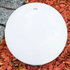 boule lumineuse Solar LED Acier inoxydable, 2 lumières