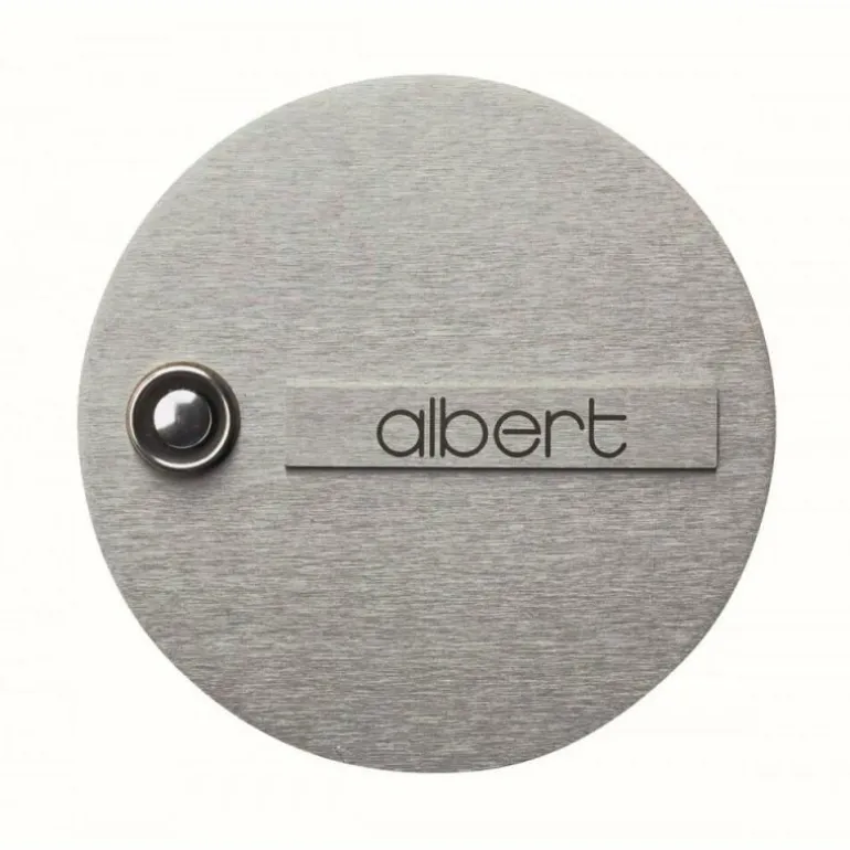 Bouton de sonnette Albert 945 Acier inoxydable
