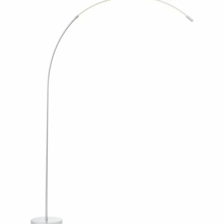 Bow Lampadaire Luminaires Brilliant LED Argenté, 1 lumière